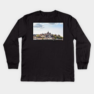 Old Town of Stockholm, Sweden Kids Long Sleeve T-Shirt